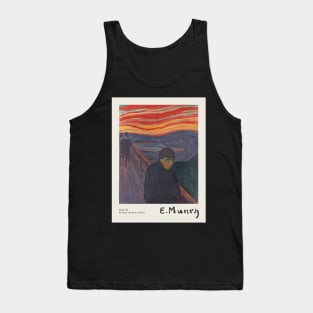 Despair Poster by Edvard Munch Tank Top